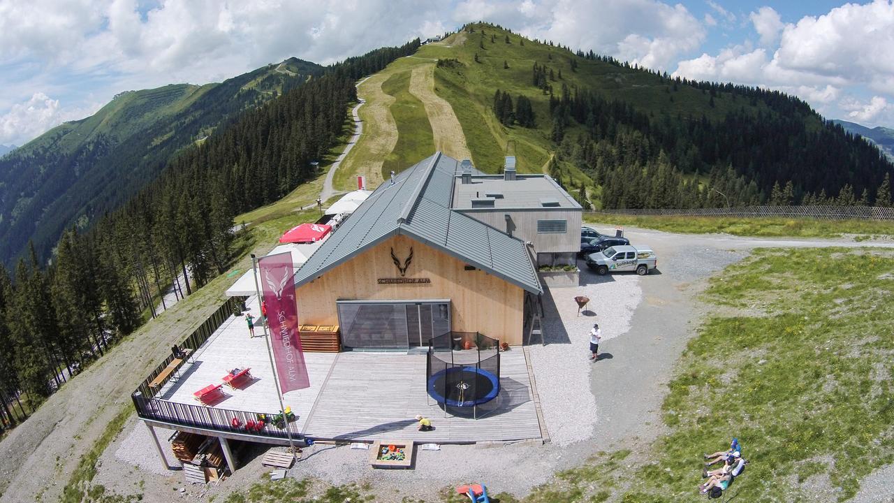 Hotel Schmiedhof Alm Zell am See Exterior foto